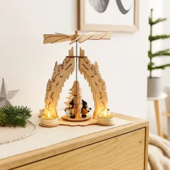 Tischpyramide Schneeball ^ HTI-Living