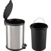 HTI-Living Treteimer Edelstahl Jannik 12 Liter Hot