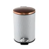 Treteimer 3 Liter Grau Kupfer ^ HTI-Living Best