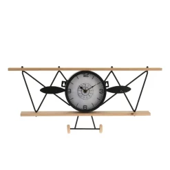 Wanduhr Flugzeug ^ HTI-Living Best
