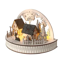 Weihnachtsszene beleuchtet Rehe ^ HTI-Living Clearance
