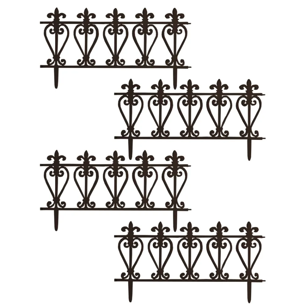 Zierzaun Ornament 4-teilig Nessa ^ HTI-Living Discount