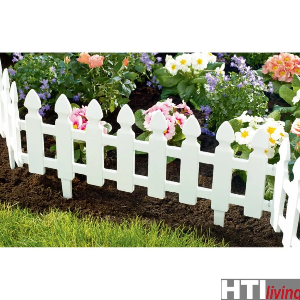 Zierzaun Palisade 4-teilig Nessa ^ HTI-Living Online