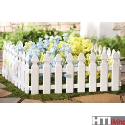 Zierzaun Palisade 4-teilig Nessa ^ HTI-Living Online