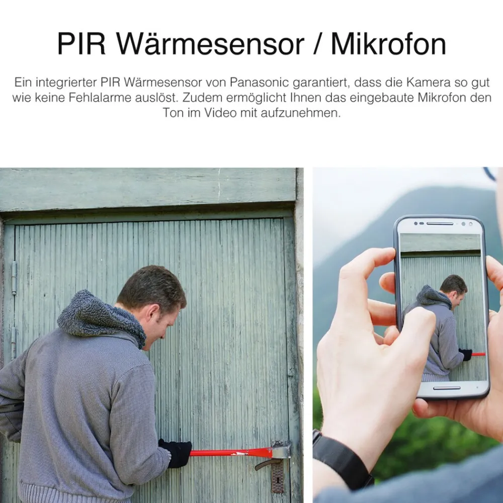 IN-9408 2K Überwachungskamera mit WLAN in weiß ^ Instar New
