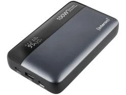 Powerbank HE20000, Grau/Schwarz (20000 mAh, 100 Watt, Power Delivery 3.0) ^ Intenso Hot