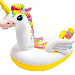 57291EU - Mega Unicorn Island XXL Schwimmtier 287x193x165cm Pool Einhorn ^ Intex Online