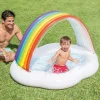 57141NP - Baby Pool - Rainbow Cloud (142x119x84cm) ^ Intex Online