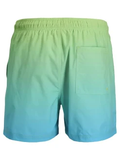 Jack & Jones Junior Badehose MAUI HORIZON Schwimm-Shorts grün Hot