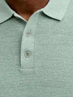 JACK & JONES Poohirt GEORGE Kurzarhirt it Pookragen hellblau Clearance