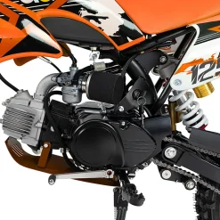 Jugend-Crossbike JC125, Benzin-Jugendmotorrad, 125 ccm, 17/14-Reifen, 4-Takt-Motor, 80 km/h, ab 14 J. ^ Actionbikes Motors Discount