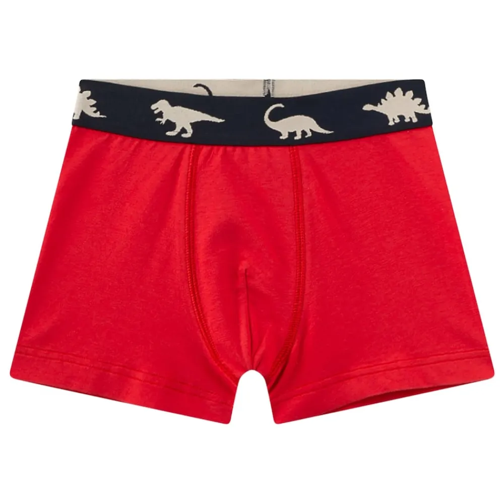 Sanetta Jungen Boxershort Blau/Schwarz/Grün/Rot Discount