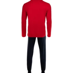 Sanetta Jungen Pyjama Blau/Rot Clearance