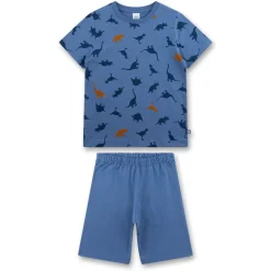 Sanetta Jungen Pyjama Blau Hot