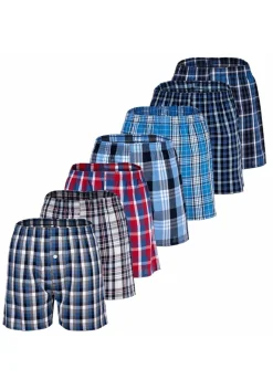 YOURBASICS Jungen Web-Boxershorts Mehrfarbig Mix1 Hot