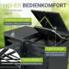 Mülltonnenbox Arel 2er - Metall Gartenbox für Mülltonnen - Aufbewahrungsbox Anthrazit (Produkt aktuell ausverkauft) ^ Juskys Discount