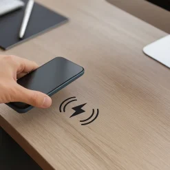 kalb Material für Möbel kalb DualCharge 10W Unterbau Induktionsladegerät mit USB Best