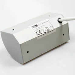 kalb Material für Möbel kalb | 2-fach Ecksteckdosenleiste zur Montage, 1x 230V und 2x USB Steckdosen, Anschlusskabel ohne Stecker, silber/schwarz Hot