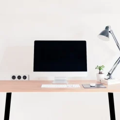 kalb | 3-fach Steckdosenleiste zur Montage, 2x 230V und 2x USB Steckdosen, 200x46x62.5 mm, Anschlusskabel mit Stecker, silber ^ kalb Material für Möbel Discount
