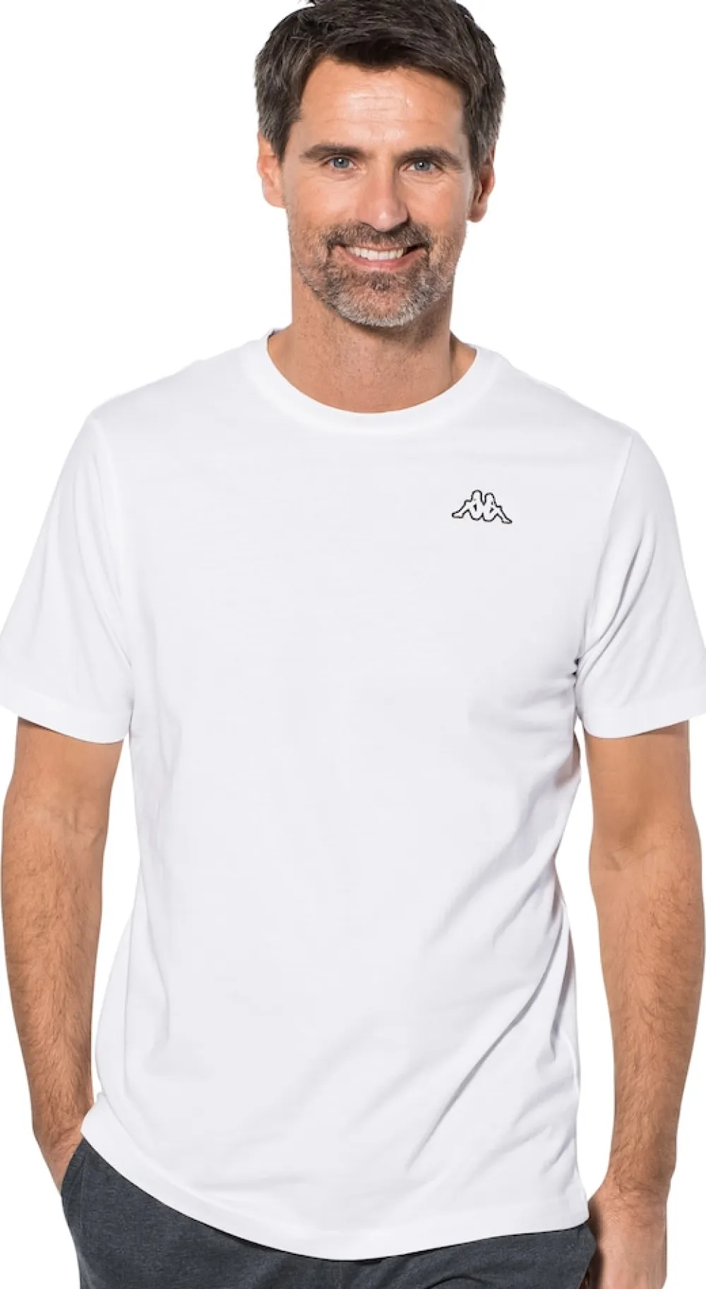 Kappa T-hirt uniex für port und Freizeit rot Discount