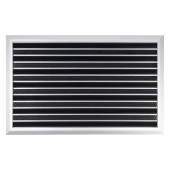 Karat Alu-Fußmatte Spectral | PVC Bürsten New