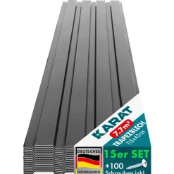 Trapezblech | Wand- & Dachverkleidung | Profilblech | | 15 Stück ^ Karat homeliving Discount