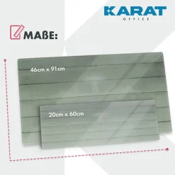 Design-Glas-Memoboard | Wood | Holzoptik ^ Karat office Sale