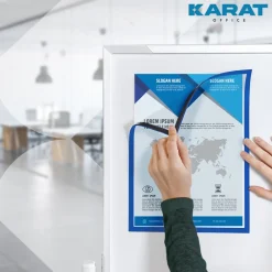 karatoffice Dokumentenhalter | Magnetisch | 5 Stück | DIN Blau Outlet