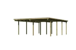 Karibu Holztechnik Karibu Doppelcarport  "Twin Carport One" KDI Hot