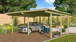 Karibu Holztechnik Karibu Doppelcarport  "Twin Carport One" KDI Hot