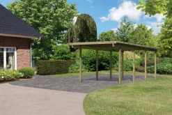 Karibu Einzelcarport  "Solo Carport Two" KDI ^ Karibu Holztechnik Sale