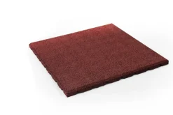Karibu Fallschutzmatte rot für Kinderspielgeräte ^ Karibu Holztechnik
