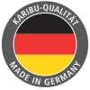 Gartenhaus "Calabar 4" SET terragrau mit Boden und Dachfolie ^ Karibu