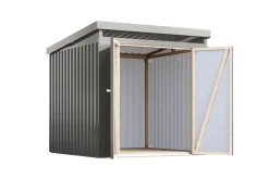Karibu Gartenhaus Leopard graualuminium ^ Karibu Holztechnik