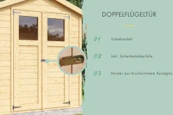 Karibu Gartenhaus Lütjenburg ^ Karibu Holztechnik