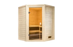 Innensauna Danika inkl. Saunaofen 3,6kW integr. Steuerung ^ Karibu Discount