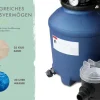 Poolfilteranlage 6,5m3 bestehend aus Sandfilter, Pumpe ^ Karibu Online