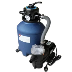 Poolfilteranlage 6,5m3 bestehend aus Sandfilter, Pumpe ^ Karibu Online