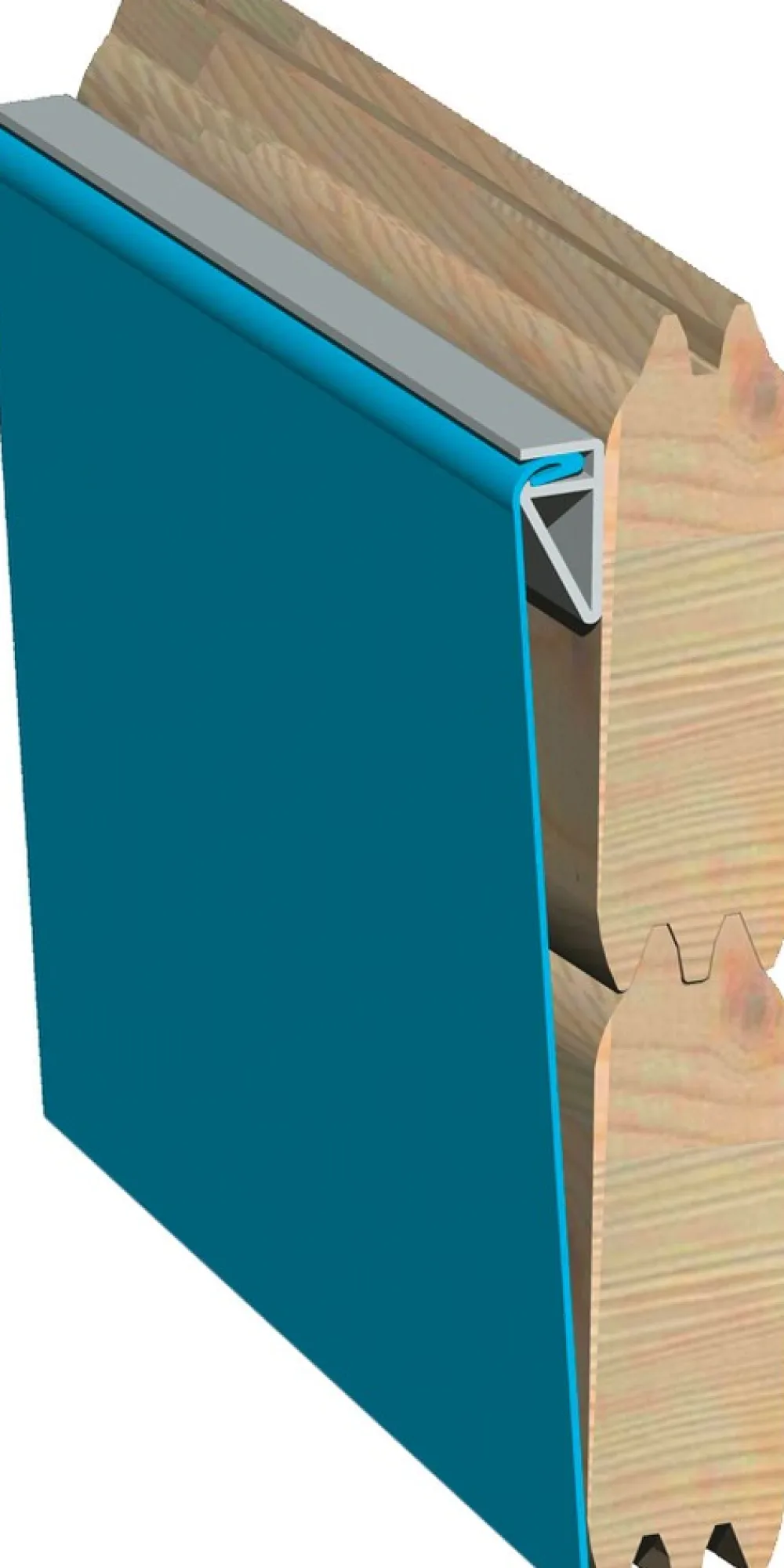 Karibu Holztechnik Karibu Pool "Netto 1" SET kdi mit Innenhülle blau, Skimmer Best
