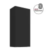 Küche ARIA Hängeschrank 50 cm Höhe 90 cm Schwarz Küchenzeile Anti Fingerprint ^ Küchen-Preisbombe Discount