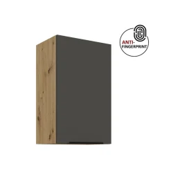 Küchen-Preisbombe Küchen Hängeschrank 45 Küche ARIA Graphite matt Küchenzeile Anti Fingerprint Online