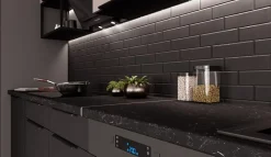 Küchen-Preisbombe Küche SIENA + ARONA LOFT 280 + 180 Küchenzeile Küchenblock Einbauküche Kaschmir Discount