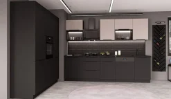 Küchen-Preisbombe Küche SIENA + ARONA LOFT 280 + 180 Küchenzeile Küchenblock Einbauküche Kaschmir Discount
