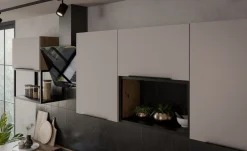 Küchen-Preisbombe Küche SOLANO LOFT 280 + 180 Küchenzeile Küchenblock Einbauküche Kaschmir Eiche Clearance