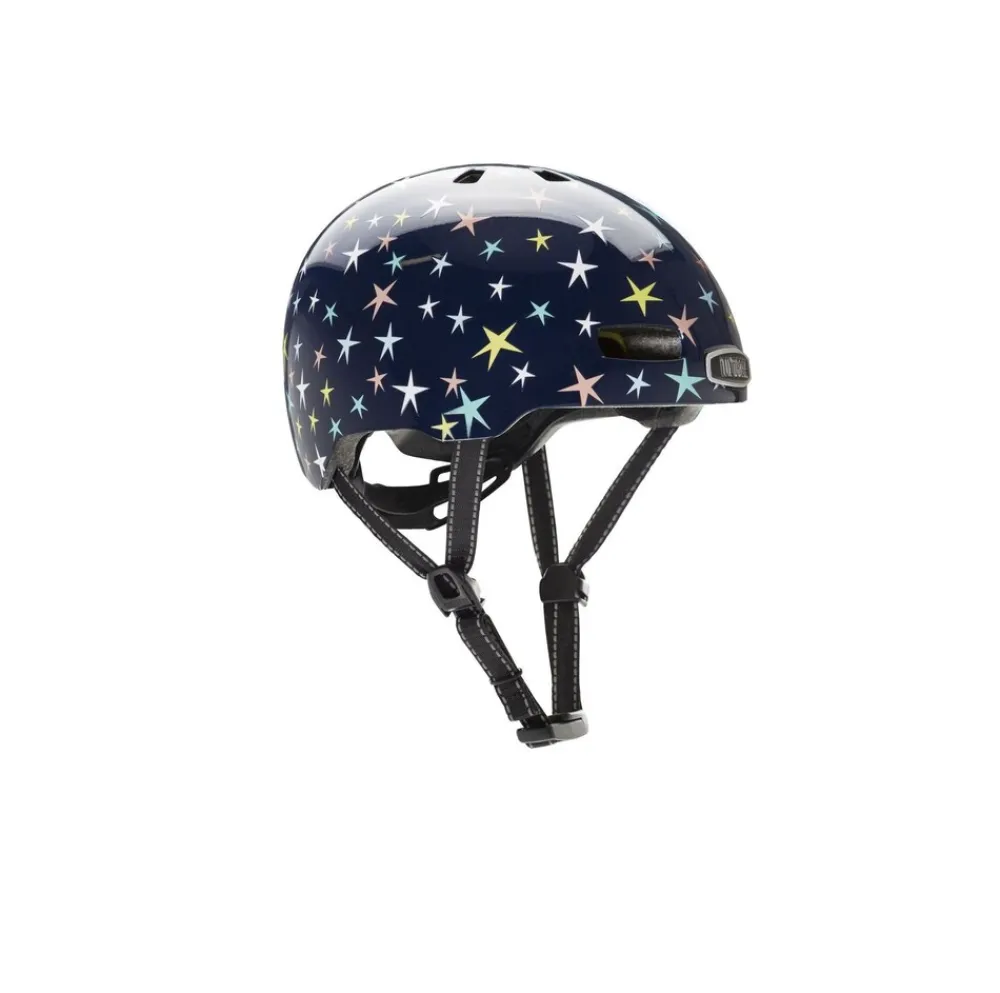 NUTCASE KED Kinder-Fahrradhelm Little Nutty MIPS Gloss, Stars are Born Clearance