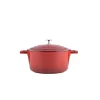 Schmortopf mit Deckel Keramika Red ^ KELOmat Discount