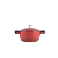 Schmortopf mit Deckel Keramika Red ^ KELOmat Discount