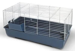 Kleintierkäfig Baldo Inkl. Heuraufe, Gitter klappbar, Gitterabstand 2,2cm ^ Kerbl Outlet