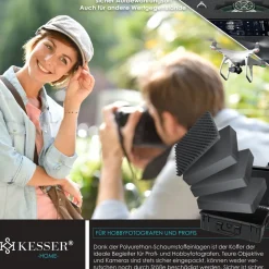 ®  Fotokoffer | Kaerakoffer | Transportkoffer | Schutzkoffer Kaera | Schaustoff ^ KESSER Discount