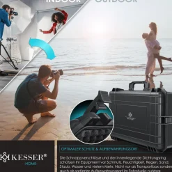 ®  Fotokoffer | Kaerakoffer | Transportkoffer | Schutzkoffer Kaera | Schaustoff ^ KESSER Discount